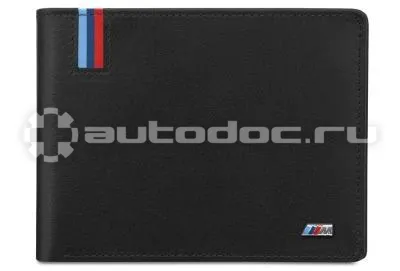 BMW Кожаный кошелек M Wallet, Black Leather