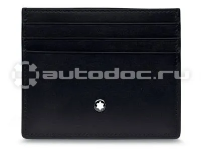BMW | MINI | RR Кожаный футляр для кредитных карт BMW Credit Card Holder, by Montblanc, Black