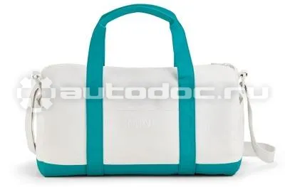 BMW Спортивная сумка Duffle Bag Colour Block, White | Aqua