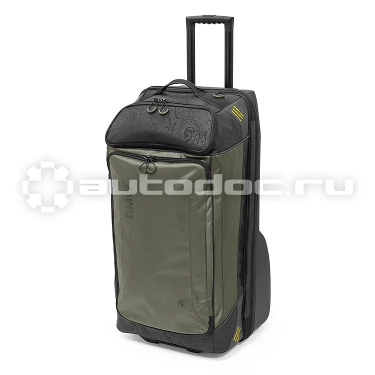 BMW Туристическая сумка на колесиках Active Travel Bag Trolley, Anthracite | Olive