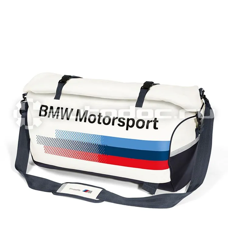 BMW Спортивная сумка Motorsport Sports Bag, White | Team Blue 2017