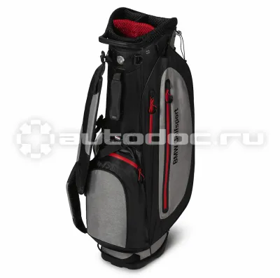 BMW | MINI | RR Сумка для гольфа, со стойками BMW Golfsport Stand Bag, Black | Grey | Red