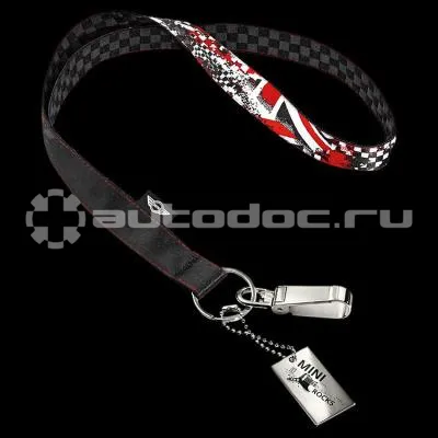BMW | MINI | RR Брелок Mini Lanyard Union Jack