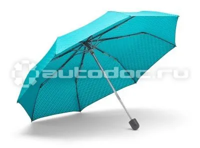 BMW Складной зонт Mini Umbrella Foldable Signet, Aqua