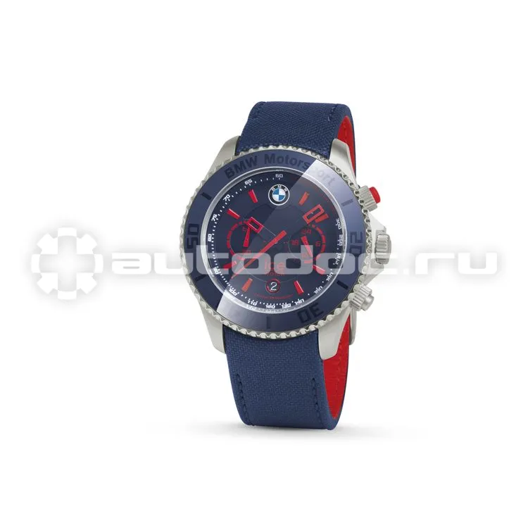 BMW Часы Motorsport ICE Watch Steel Chrono, unisex, Team Blue with M Red