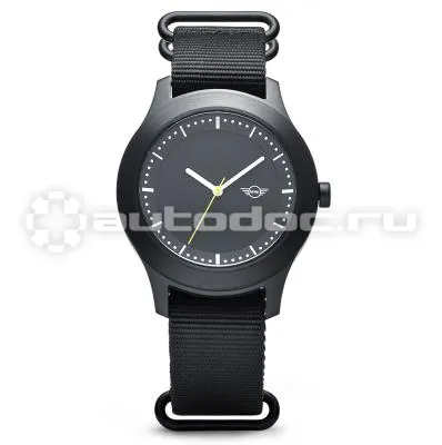 BMW Наручные часы Mini Wing Logo Watch Unisex, Black | Black