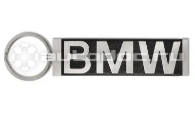 BMW Брелок Key Ring Pendant, Wordmark, Black