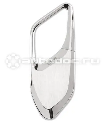 BMW Металлический брелок Design Key Ring, Silver