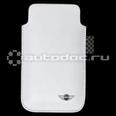 BMW Чехол Leather Sleeve White, without tape closure