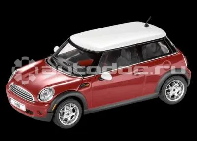 BMW | MINI | RR Модель автомобиля Mini Cooper Chilli Red, Scale 1:87