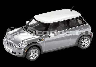 BMW | MINI | RR Модель автомобиля Mini Cooper Pure Silver, Scale 1:87
