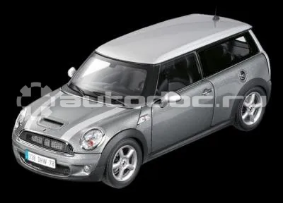BMW | MINI | RR Модель автомобиля Mini Cooper Clubman Dark Silver, Scale 1:87