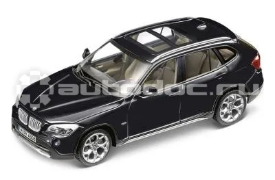 BMW | MINI | RR Модель автомобиля BMW X1 Black Saphire, Scale 1:18