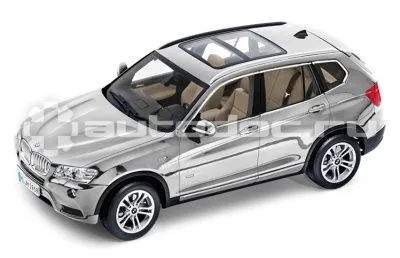 BMW | MINI | RR Модель автомобиля BMW X3 (F25), Titanium Silver, Scale 1:18