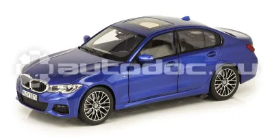 BMW | MINI | RR Модель автомобиля BMW 3 Series (mod.G20), Portimao Blue, 1:18 Scale
