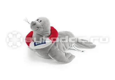 BMW Игрушка мягкая морской лев Пауль Paul The Sea Lion, Small, Grey