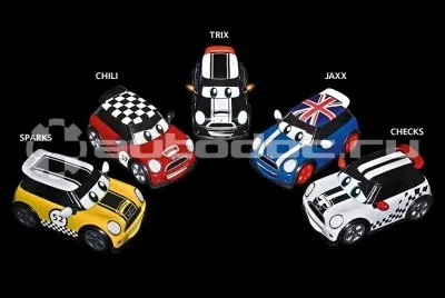 BMW | MINI | RR Игрушечные машинки Mini Go Crew-Zers