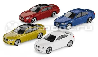 BMW Коллекционный набор из 4-х моделей M-серии