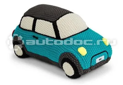 BMW Автомобиль вязаный Mini Car Knitted, Aqua | Black