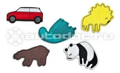 BMW Детский набор с термозаплатками Mini Iron-on Patch Set