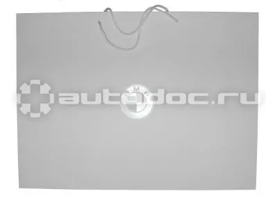 BMW | MINI | RR Бумажный подарочный пакет BMW Paper Bag, White, Size L