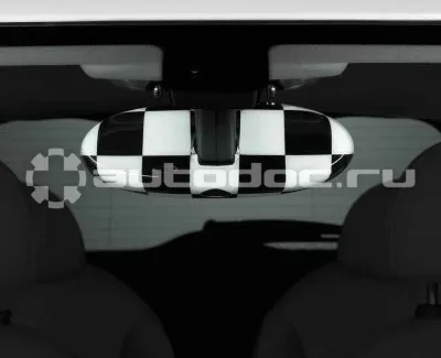 BMW Крышка внутреннего зеркала заднего вида Interior Rear View Mirror Housing Cover Cap Chequered Flag