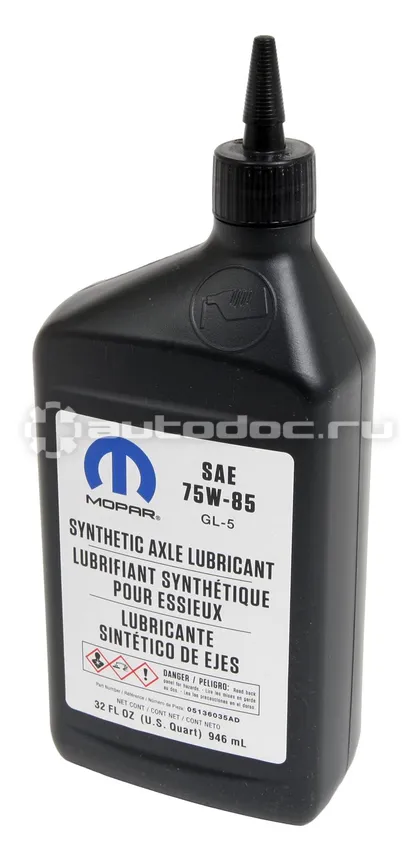 MOPAR LUBRICANT GEAR 75W-85