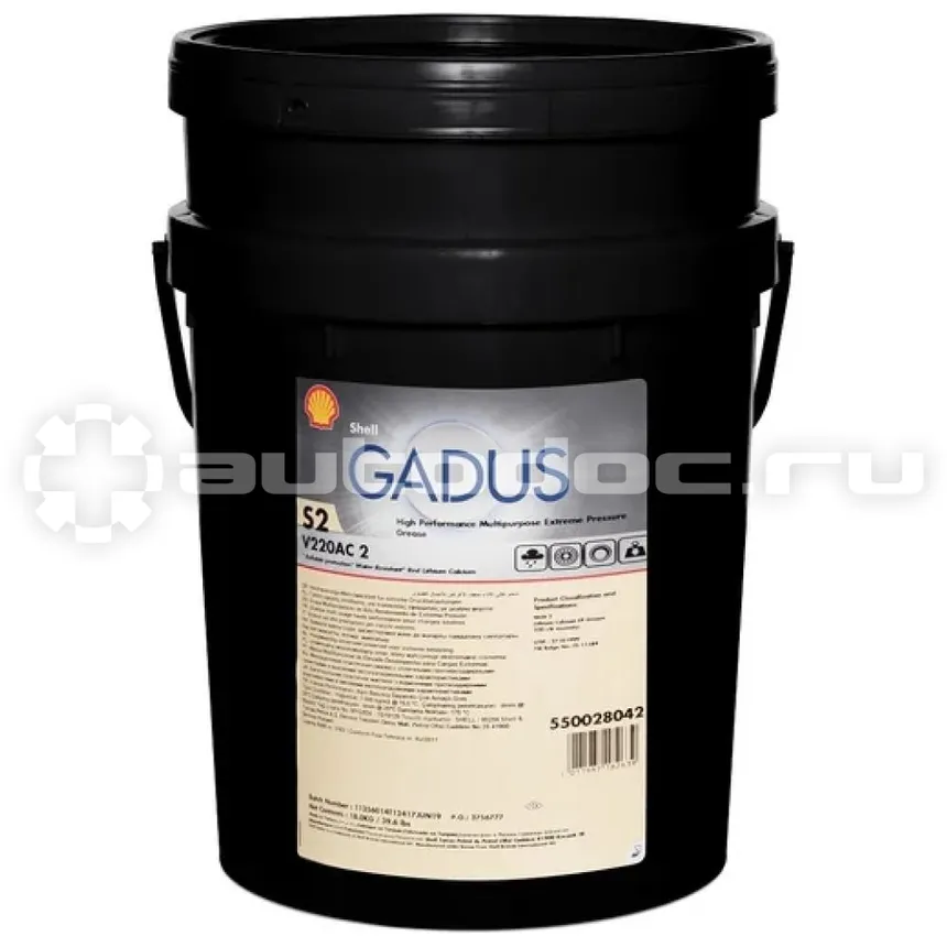 SHELL Смазка пластичная Gadus S2 V220AC 2