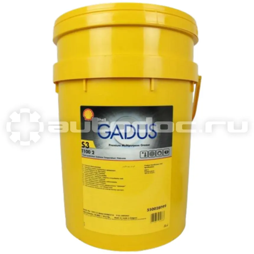 SHELL Пластичная смазка GADUS S3 T100 2