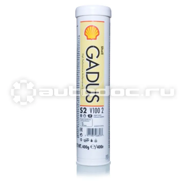 SHELL Смазка пластичная Gadus S2 V100 2