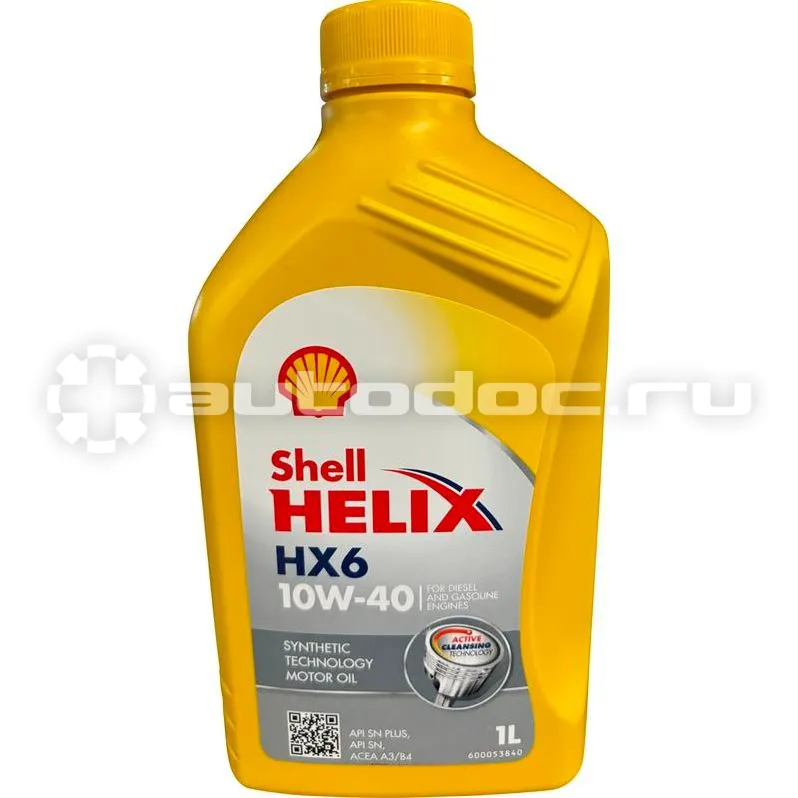 Shell Helix HX6 10W-40 SN PLUS