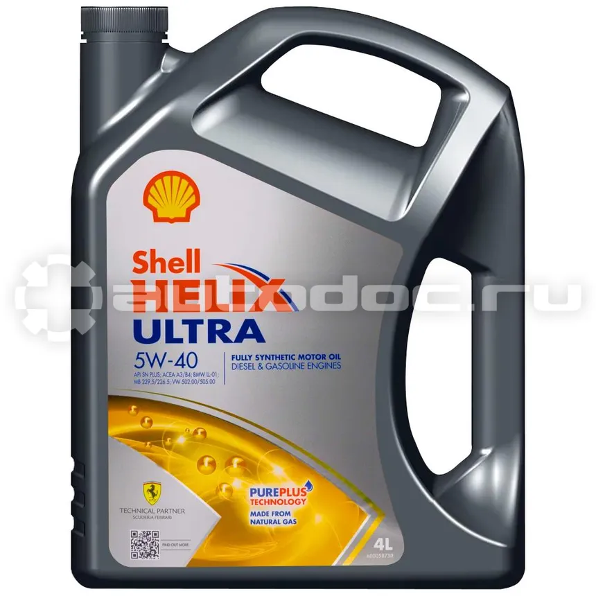 Shell Helix Ultra 5W-40 SN PLUS