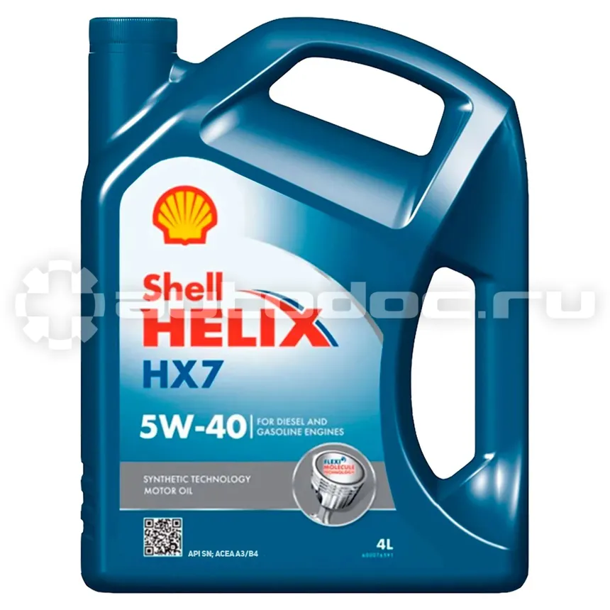 Shell Helix HX7 5W-40 SN PLUS
