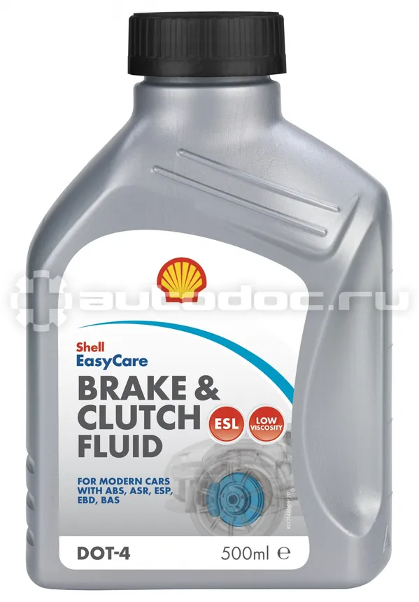 Shell Brake&Clutch Fluid DOT 4 ESL