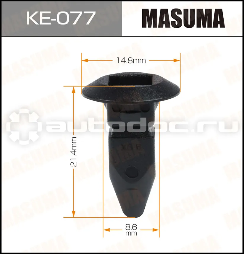 MASUMA Клипса автомобильная