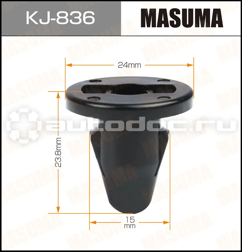 MASUMA Клипса автомобильная