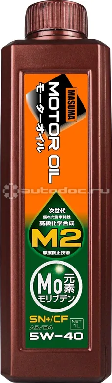 MASUMA 5W40 M2 SN+/CF, A3/B4