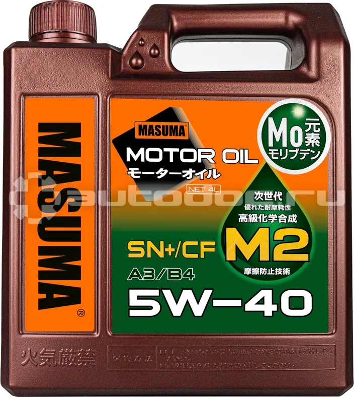 MASUMA 5W40 M2 SN+/CF, A3/B4