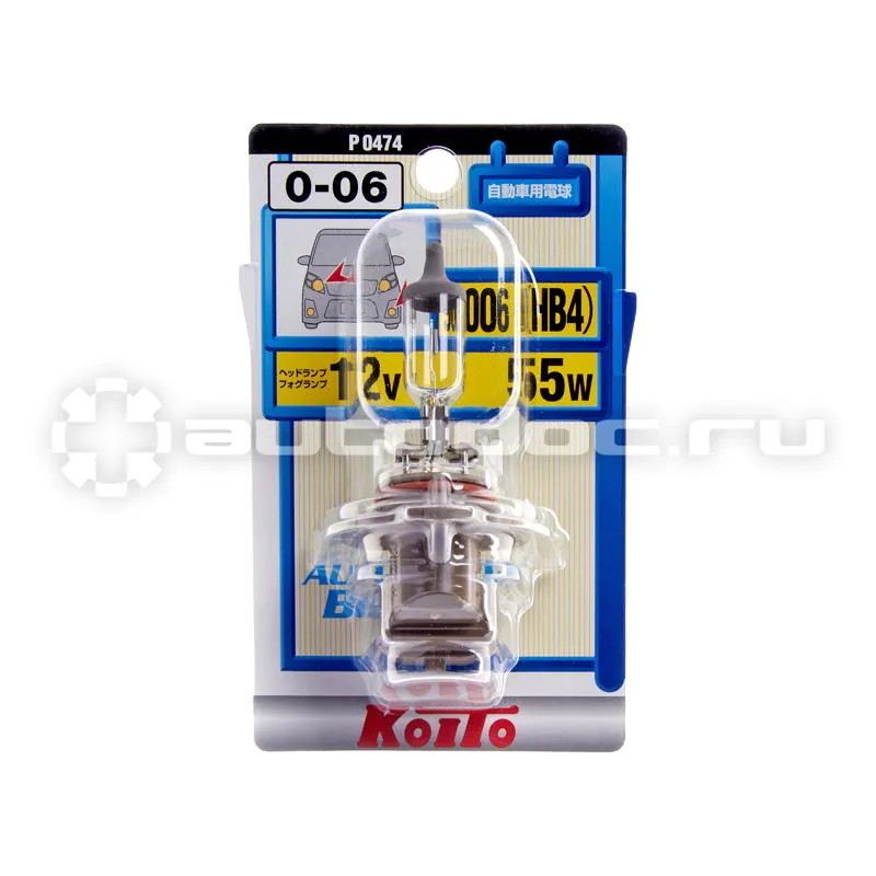 KOITO Лампа галогенная HB4