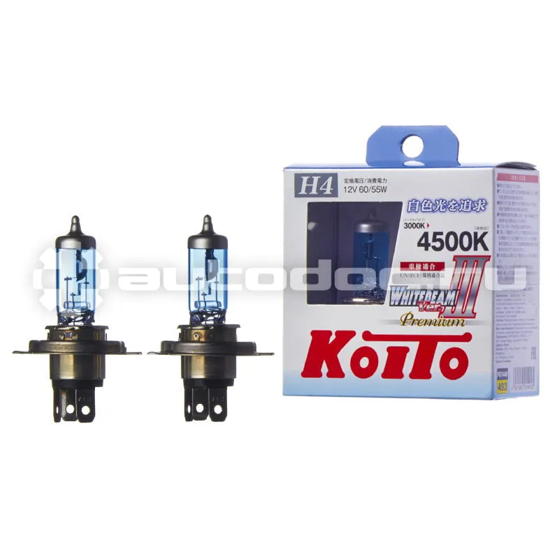 KOITO Лампы галогеновые H4