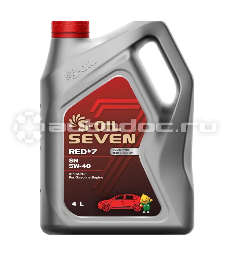 S-OIL 7 RED #7 SN 5W-40
