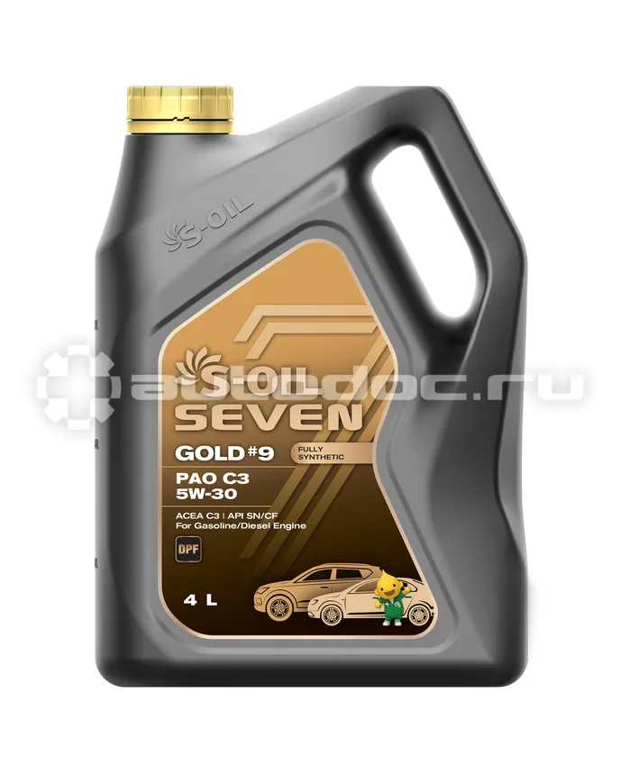 S-OIL 7 GOLD #9 PAO C3 5W-30 SN | CF