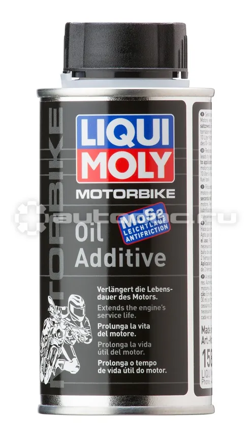 LIQUI MOLY Motorbike Oil Additiv Антифрикционная присадка в масло для мотоциклов