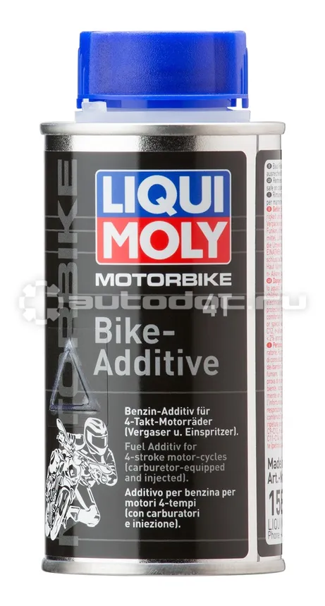 LIQUI MOLY Motorbike 4T-Bike-Additiv Присадка для очистки топливной системы 4-тактных двигателей