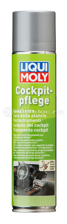 LIQUI MOLY COCKPIT PFLEGE VANILLE Средство для ухода за пластиком (ваниль)