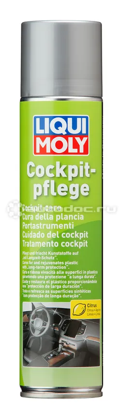 LIQUI MOLY COCKPIT PFLEGE CITRUS Средство для ухода за пластиком (лимон)