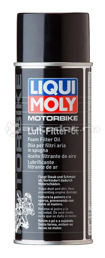 LIQUI MOLY Motorbike Luft Filter Oil Масло для пропитки воздушных фильтров (спрей)
