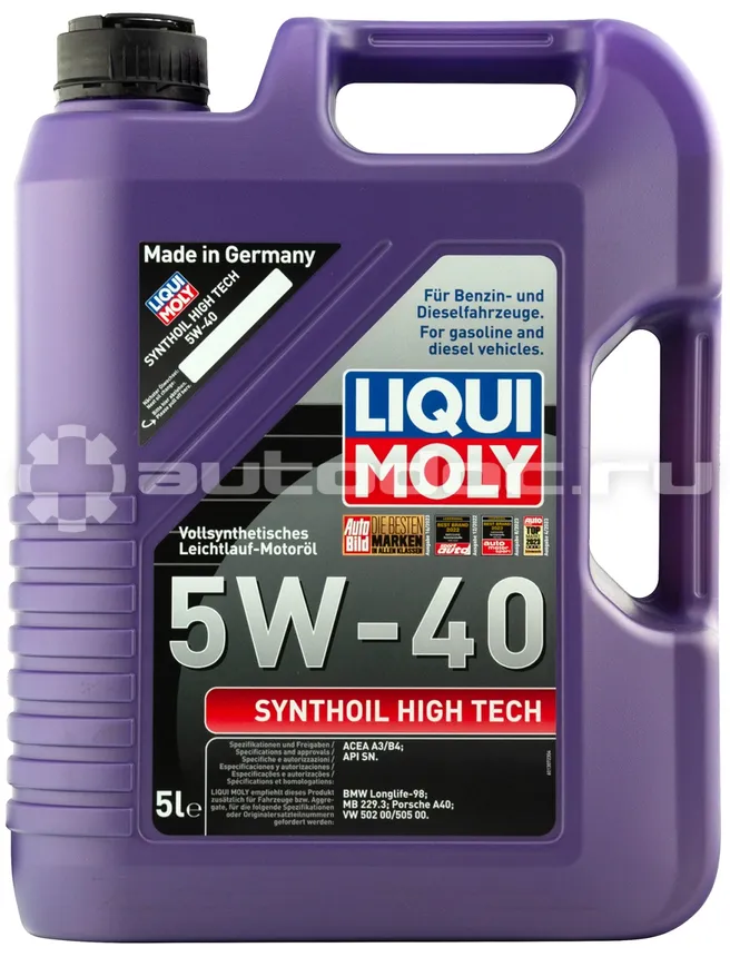 LIQUI MOLY Synthoil High Tech 5W-40