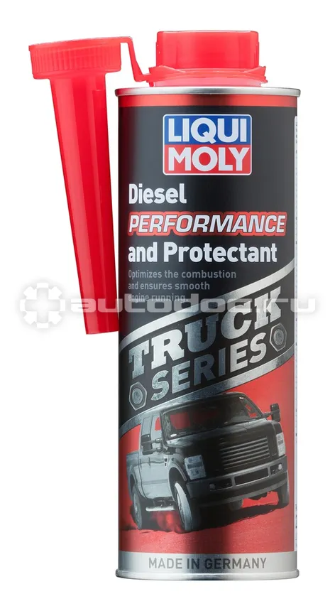 LIQUY MOLY TRUCK SERIES DIESEL PERFORMANCE AND PROTECTANT Присадка супер-дизель для тяжелых внедорожников и пикапов