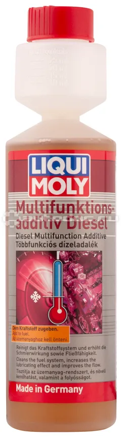 LIQUI MOLY MULTIFUNKTIONSADDITIV DIESEL Многофункциональная присадка для дизельного топлива